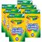 Crayola® Ultra-Clean Classic Colors Fine Line Markers, 6 Packs of 10